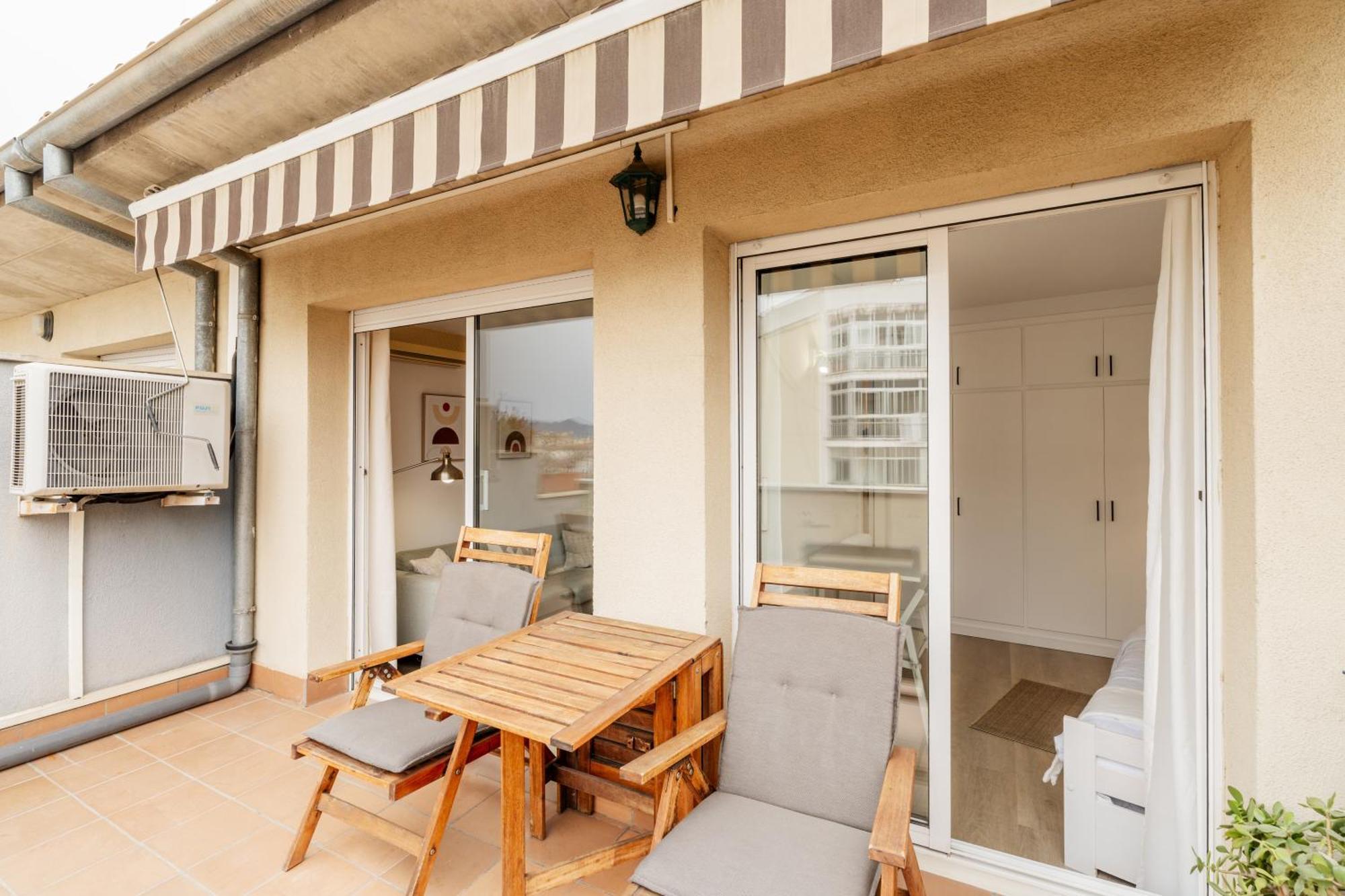 Apartamento Con Dos Grandes Terrazas En Жирона Экстерьер фото
